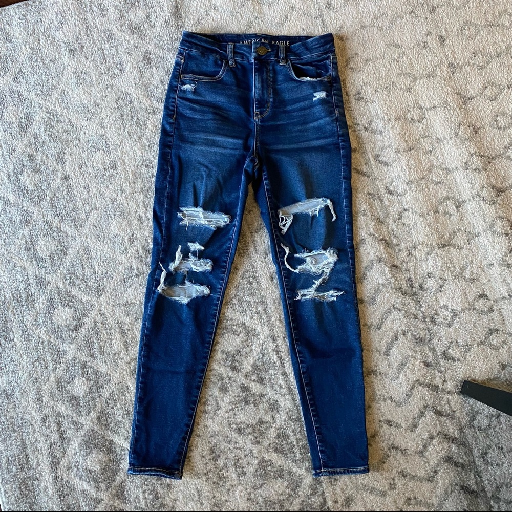 American Eagle Ne(x)t Level Stretch Curvy Hi-Rise Jegging - US Size 4 Short